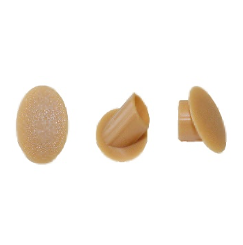 Cover caps for clamex beech RAL 1011 (brown) Image